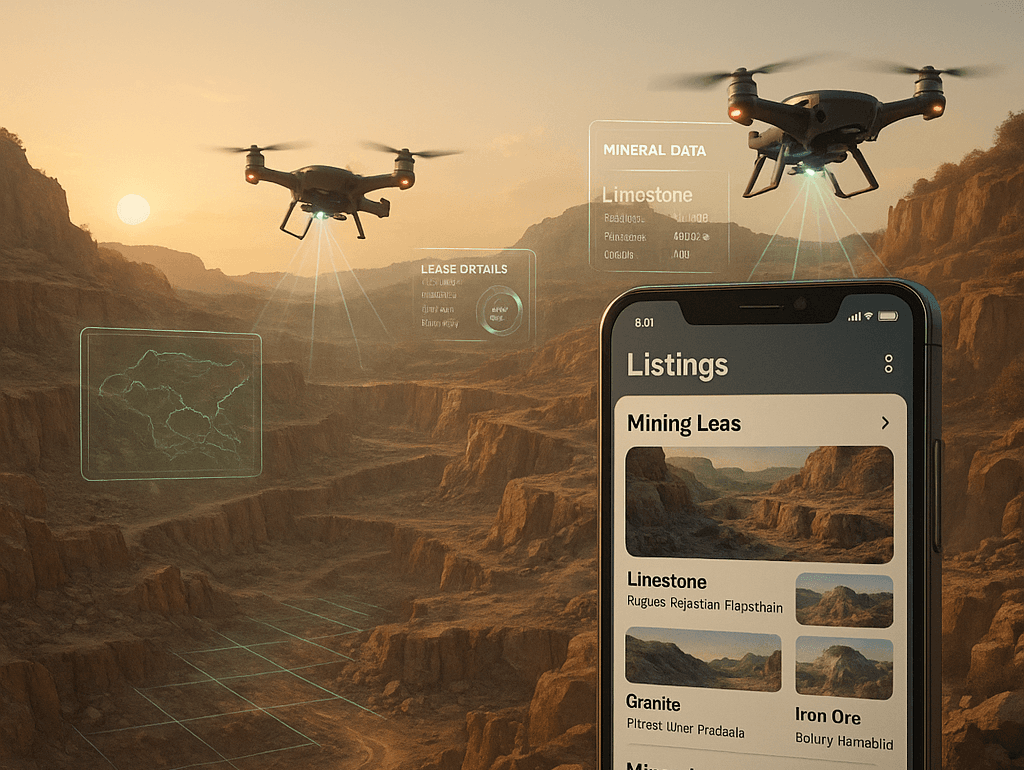 Lensman App - Mining Lease Marketplace